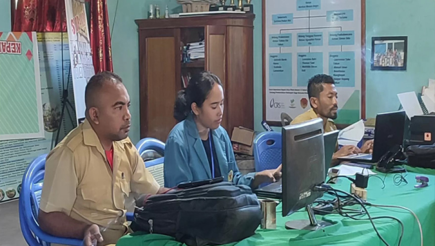 Gandeng Pemerintah Desa, Mahasiswa KKN-Tematik Unwira Kupang Gelar Program Peran Pemerintah Desa dalam Penyusunan Data Kepemilikan Tanah di Desa Pledo
